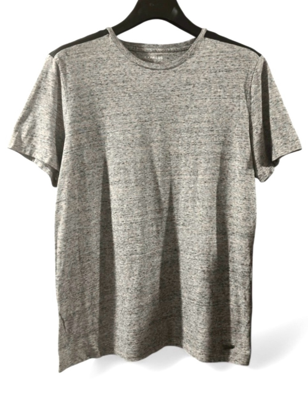 Express Heather Gray Short Sleeve T-Shirt Size Men’s Large
